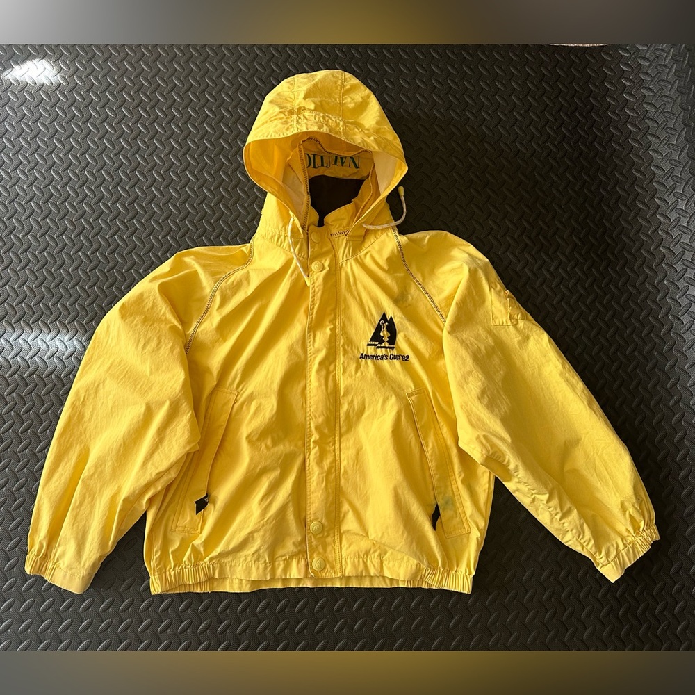 Vintage Nautica Classic Marine Jacket Medium 90's Shell 100% Cotton YKK Zippers